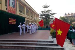 Trường THCS Đức Hợp tổ chức Lễ kỷ niệm ngày thành lập Quân đội nhân dân Việt Nam 22.12.2022